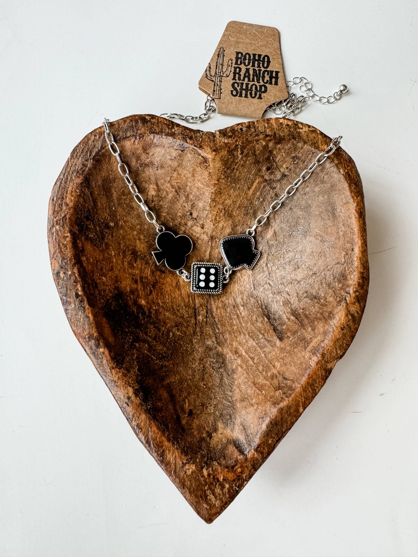 Card Dice Necklace
