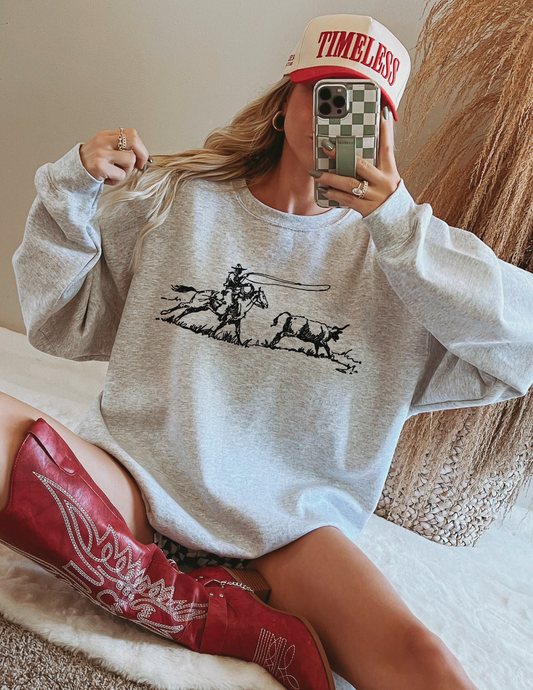 Roping Crewneck