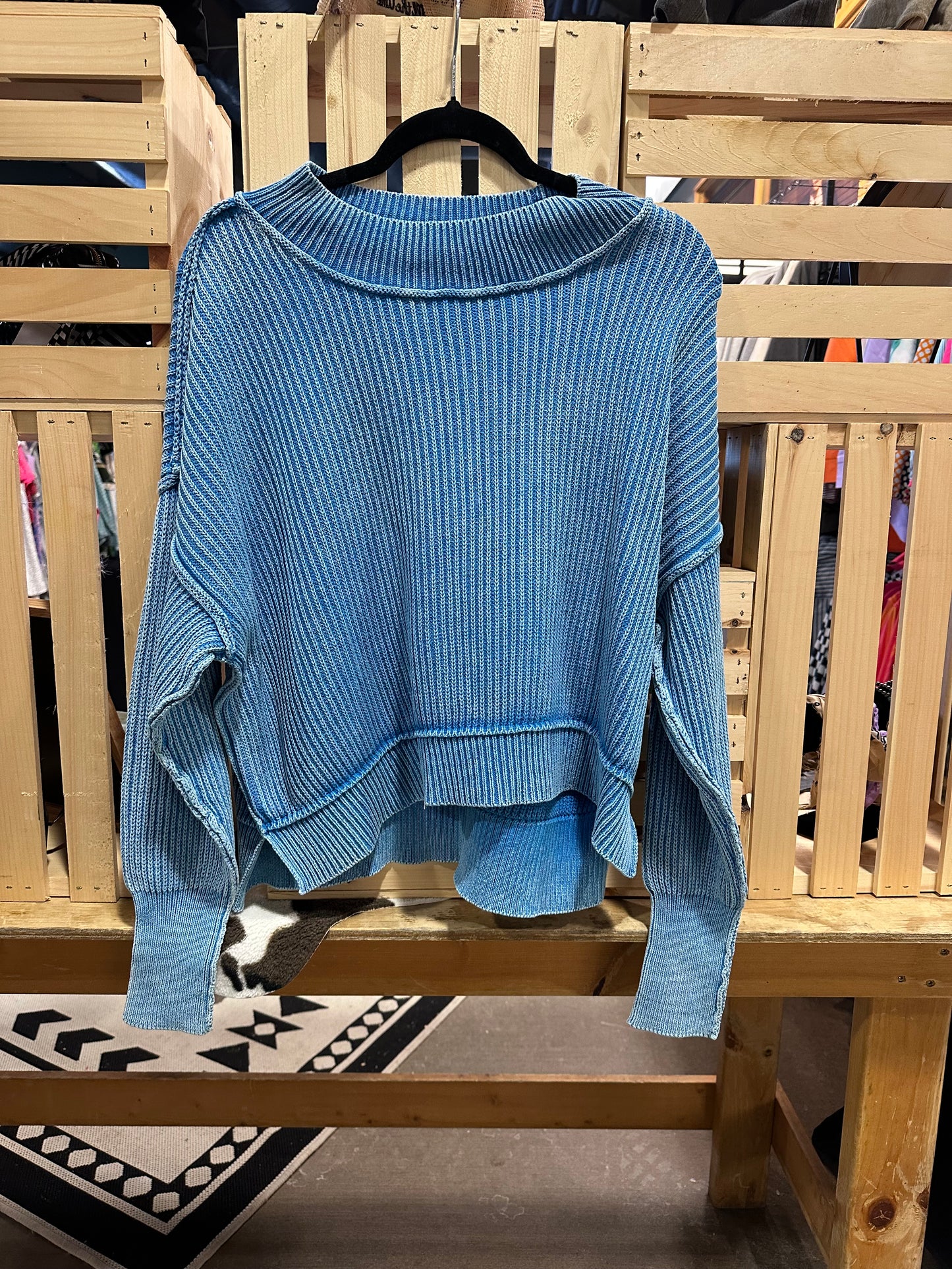 Blue Sweater