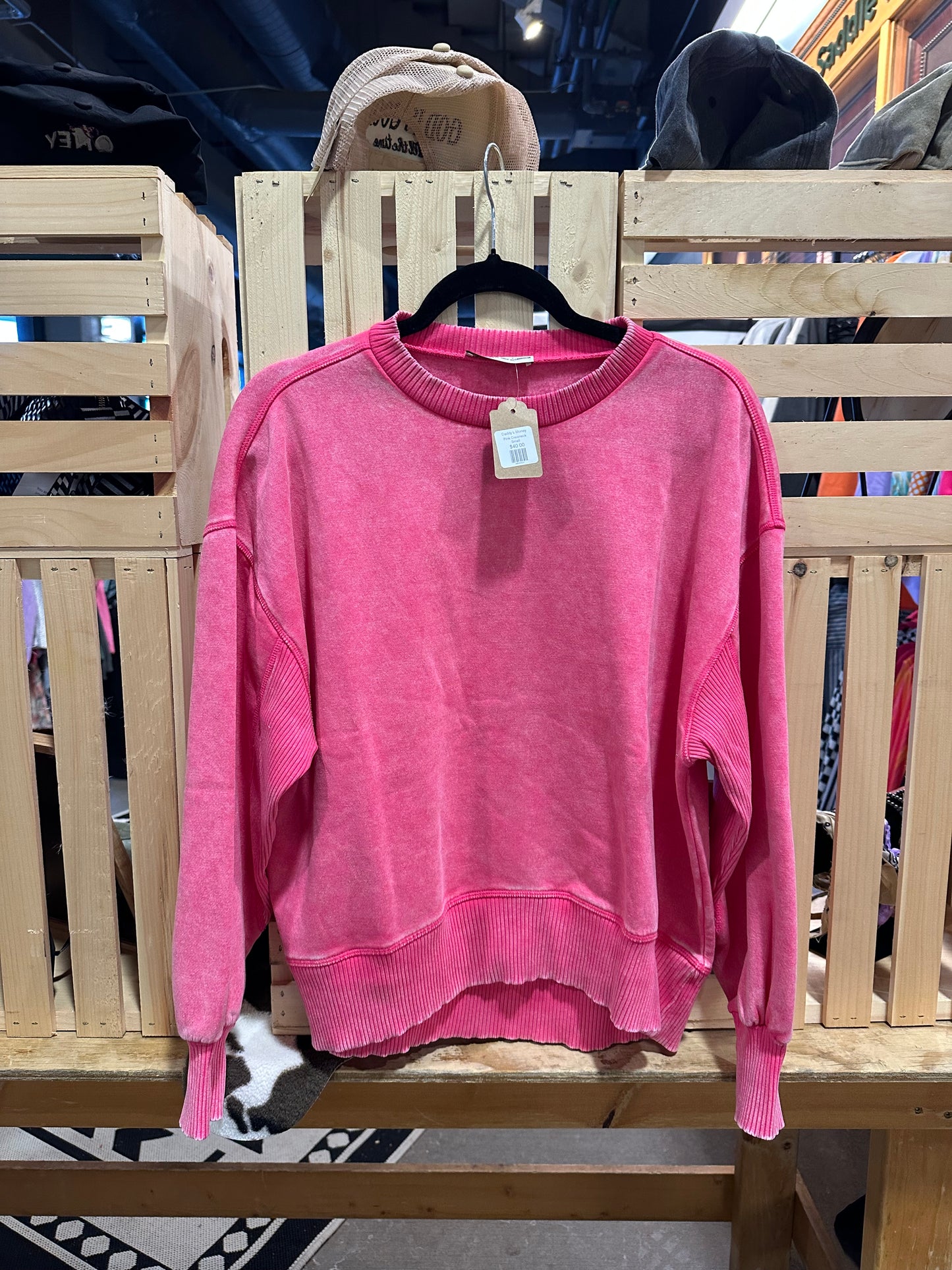 Pink Crewneck